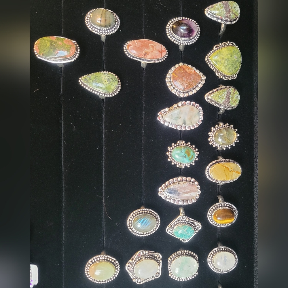 New Gemstone Rings - Picture 3 of 3